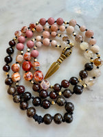 The Gods Are Back! Ascended Master Mala Beaded Necklace - Genuine Crystals