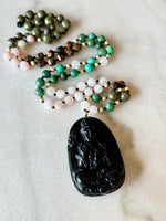 The Gods Are Back! Ascended Master Mala Beaded Necklace - Genuine Crystals