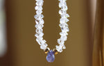 Genuine Red Ruby-Emerald-Tanzanite-Sapphire-Super Seven-Hermiker Diamonds-Crystal Necklaces
