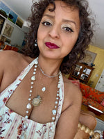 Mother Nature Gems-Genuine Pearls-Mother of Pearl-Fossils-Spirals-Moons-Horns-Necklaces
