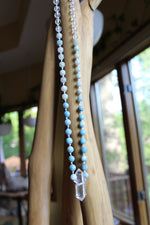 Genuine Red Ruby-Emerald-Tanzanite-Sapphire-Super Seven-Hermiker Diamonds-Crystal Necklaces