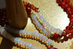 Genuine Red Ruby-Emerald-Tanzanite-Sapphire-Super Seven-Hermiker Diamonds-Crystal Necklaces