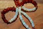 Genuine Red Ruby-Emerald-Tanzanite-Sapphire-Super Seven-Hermiker Diamonds-Crystal Necklaces