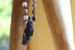 Genuine Red Ruby-Emerald-Tanzanite-Sapphire-Super Seven-Hermiker Diamonds-Crystal Necklaces