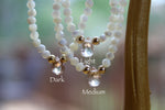 Genuine Red Ruby-Emerald-Tanzanite-Sapphire-Super Seven-Hermiker Diamonds-Crystal Necklaces
