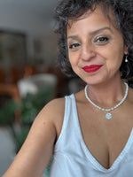 Genuine Pearls-Red Ruby-Emerald-Tanzanite-Sapphire-Super Seven-Hermiker Diamonds-Crystal Necklaces
