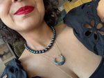 Mother Nature Gems-Genuine Pearls-Mother of Pearl-Fossils-Spirals-Moons-Horns-Necklaces