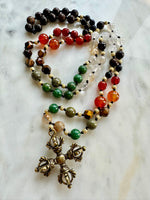 The Gods Are Back! Ascended Master Mala Beaded Necklace - Genuine Crystals