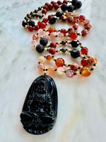 The Gods Are Back! Ascended Master Mala Beaded Necklace - Genuine Crystals