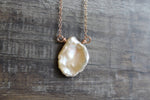 Mother Nature Gems-Genuine Pearls-Mother of Pearl-Fossils-Spirals-Moons-Horns-Necklaces
